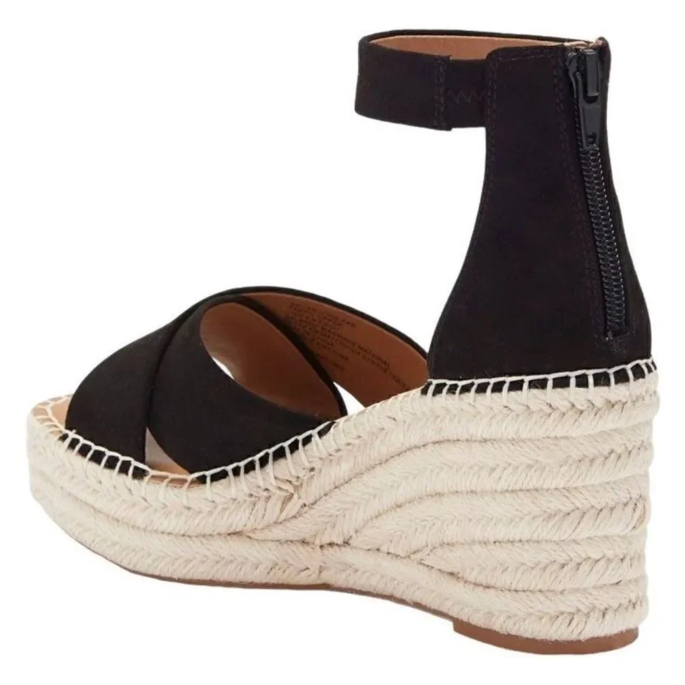 Nordstrom Rack Sandals Womens Caroline Platform Wedges Size 7.5